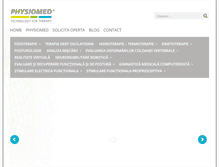 Tablet Screenshot of physiomed.ro