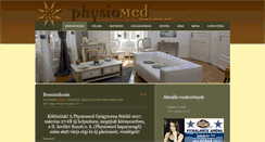 Desktop Screenshot of physiomed.hu