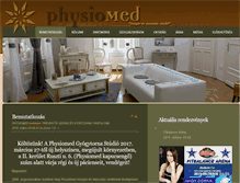 Tablet Screenshot of physiomed.hu